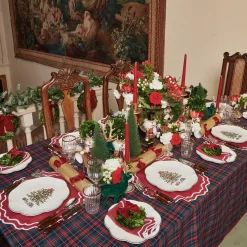 Mrs. Alice Placemats|Katherine Berry Red Placemats (Set Of 4)