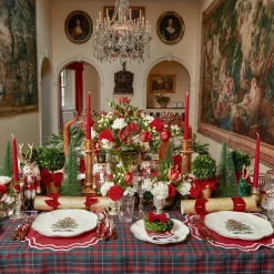 Mrs. Alice Placemats|Katherine Berry Red Placemats (Set Of 4)