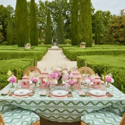 Mrs. Alice Candle Holders|Large White Palm Candle Holder