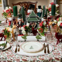 Mrs. Alice Napkins|Liberty Candy Cane Napkins (Set Of 4)