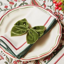 Mrs. Alice Napkins|Liberty Candy Cane Napkins (Set Of 4)