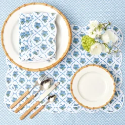 Mrs. Alice Cutlery Sets|Light Brown Rattan Effect Cutlery (4Pcs)