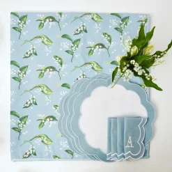 Mrs. Alice Table Linen Sets|Lily Of The Valley Linen Set