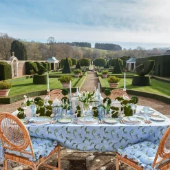 Mrs. Alice Table Linen Sets|Lily Of The Valley Linen Set