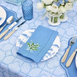 Mrs. Alice Napkins|Lily Of The Valley Napkins (Set Of 4)