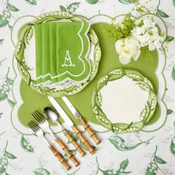 Mrs. Alice Starter Plates|Lily Of The Valley Starter Plates (Set Of 4)