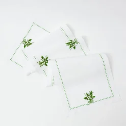 Mrs. Alice Tablecloths|Lily Of The Valley Table Runner