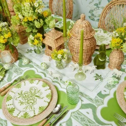 Mrs. Alice Tablecloths|Lily Of The Valley Table Runner