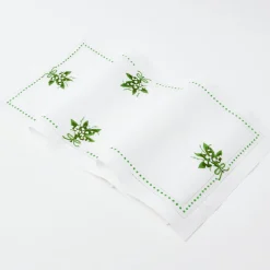 Mrs. Alice Tablecloths|Lily Of The Valley Table Runner