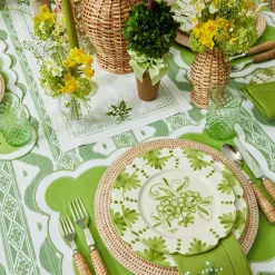 Mrs. Alice Tablecloths|Lily Of The Valley Table Runner