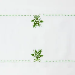 Mrs. Alice Tablecloths|Lily Of The Valley Table Runner