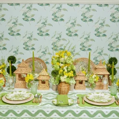 Mrs. Alice Tablecloths|Lily Of The Valley Table Runner