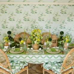 Mrs. Alice Tablecloths|Lily Of The Valley Table Runner