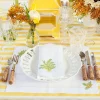 Mrs. Alice Napkins|Mimosa White Linen Napkins (Set Of 4)