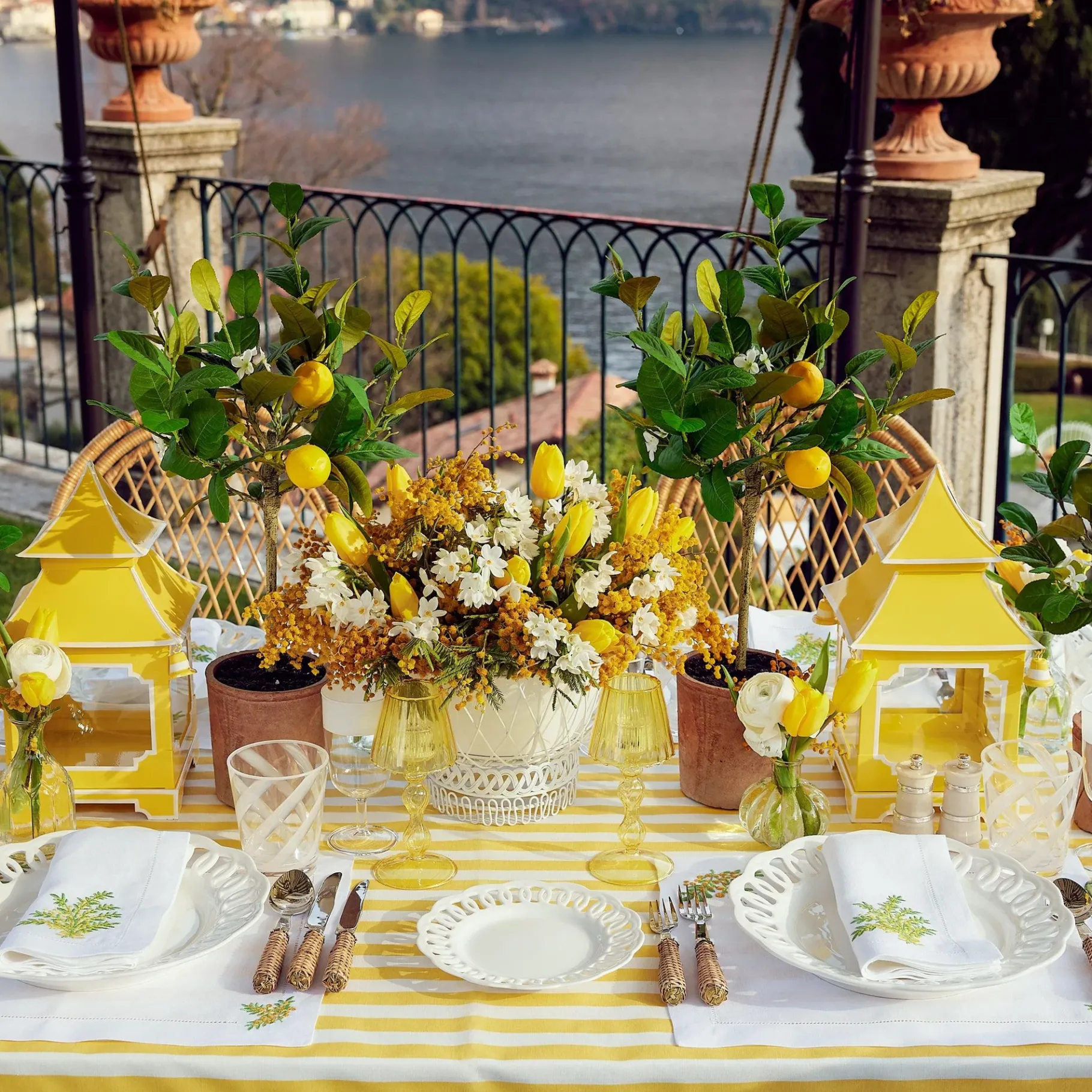 Mrs. Alice Napkins|Mimosa White Linen Napkins (Set Of 4)