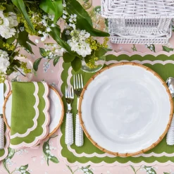 Mrs. Alice Starter Plates|Nancy Bamboo Dinner & Starter Plates (Set Of 8)