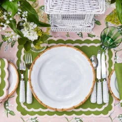 Mrs. Alice Dinner Plates|Nancy Bamboo Dinner Plate (Set Of 4)