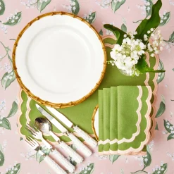 Mrs. Alice Dinner Plates|Nancy Bamboo Dinner Plate (Set Of 4)