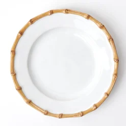 Mrs. Alice Crockery Sets|Nancy Bamboo Dinner Plate (Set Of 4)