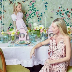 Mrs. Alice Crockery Sets|Nancy Bamboo Dinner Plate (Set Of 4)