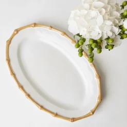 Mrs. Alice Bamboo Crockery|Nancy Bamboo Oval Platter