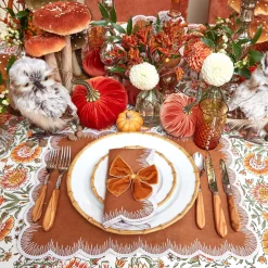 Mrs. Alice Crockery Sets|Nancy Bamboo Starter Plate (Set Of 4)