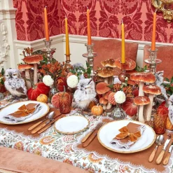 Mrs. Alice Crockery Sets|Nancy Bamboo Starter Plate (Set Of 4)