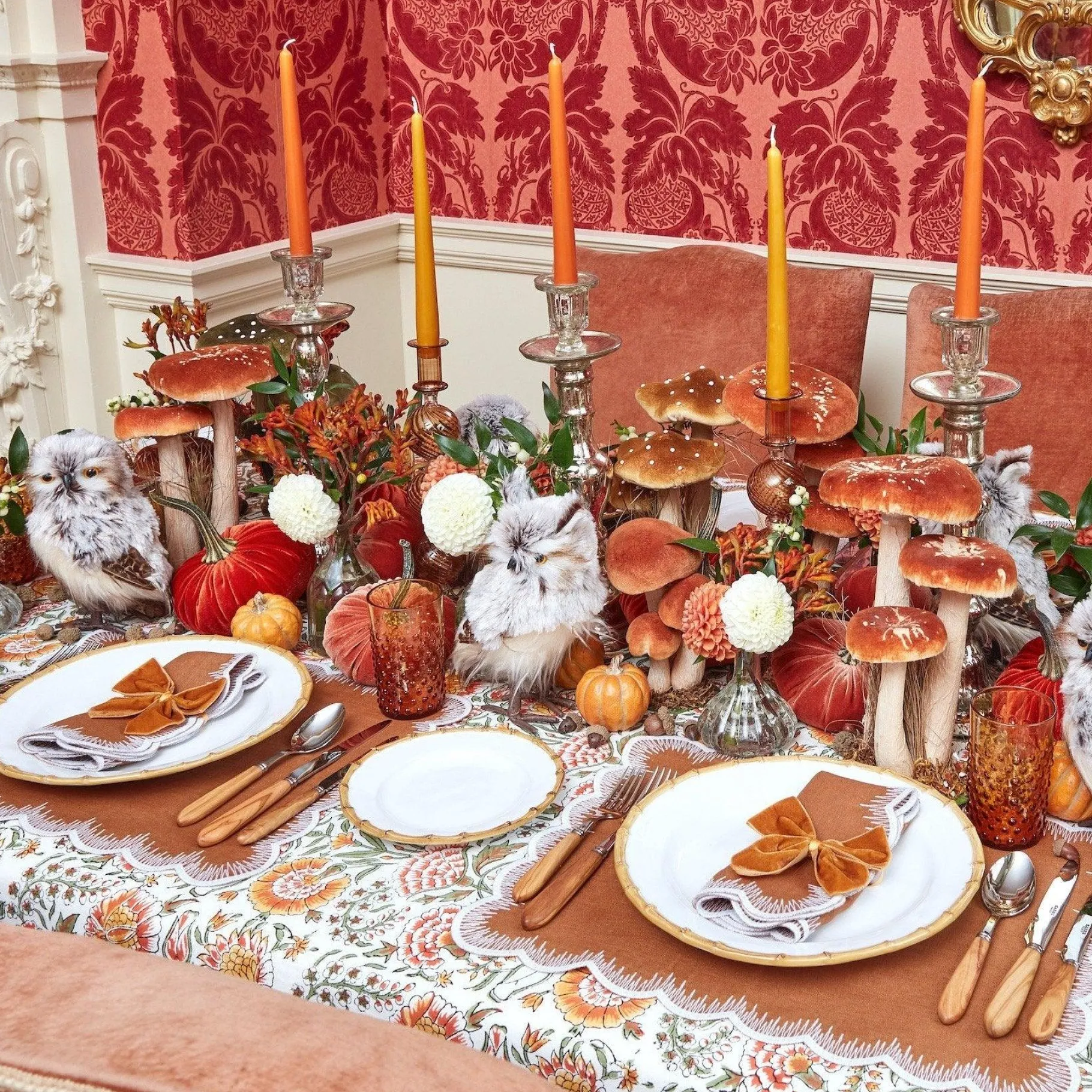 Mrs. Alice Crockery Sets|Nancy Bamboo Starter Plate (Set Of 4)