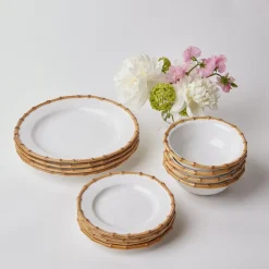 Mrs. Alice Bamboo Crockery|Nancy Bamboo Starter Plate (Set Of 4)