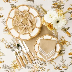 Mrs. Alice Placemats|Natural Laurel Placemats (Set Of 4)