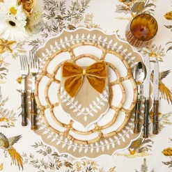 Mrs. Alice Placemats|Natural Laurel Placemats (Set Of 4)