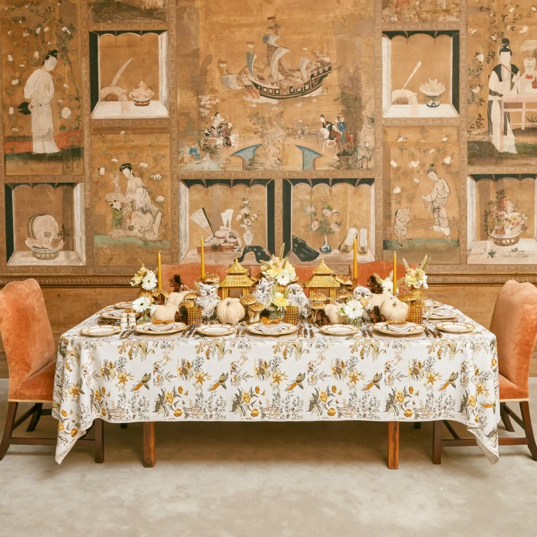 Mrs. Alice Placemats|Natural Laurel Placemats (Set Of 4)