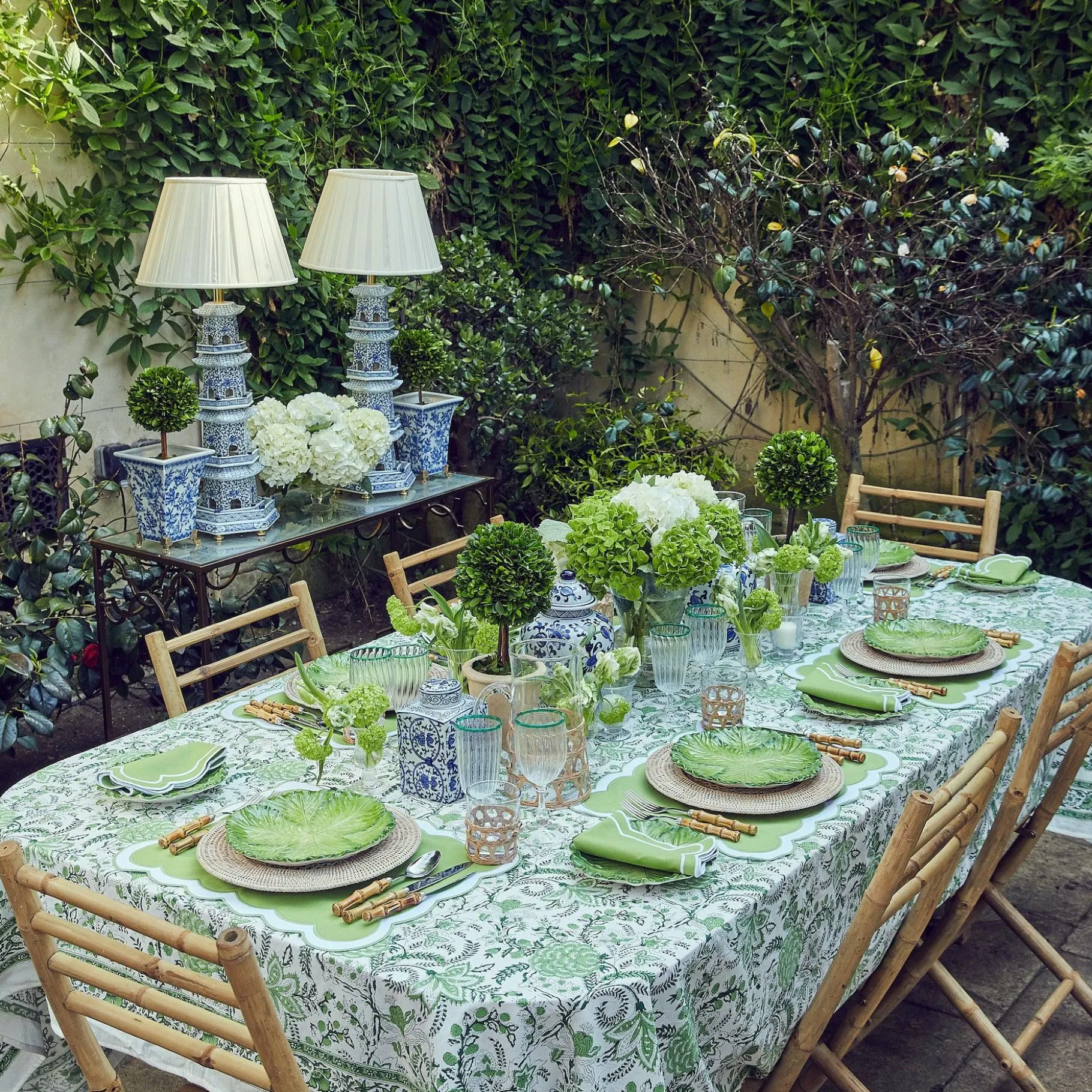 Mrs. Alice Placemats|Natural Rattan Charger Plates (Set Of 4)