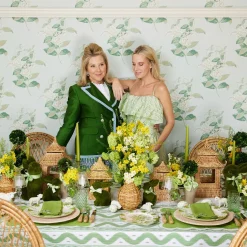 Mrs. Alice Rattan Tableware|Natural Rattan Decoration Set