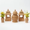 Mrs. Alice Decoration Sets|Natural Rattan Decoration Set