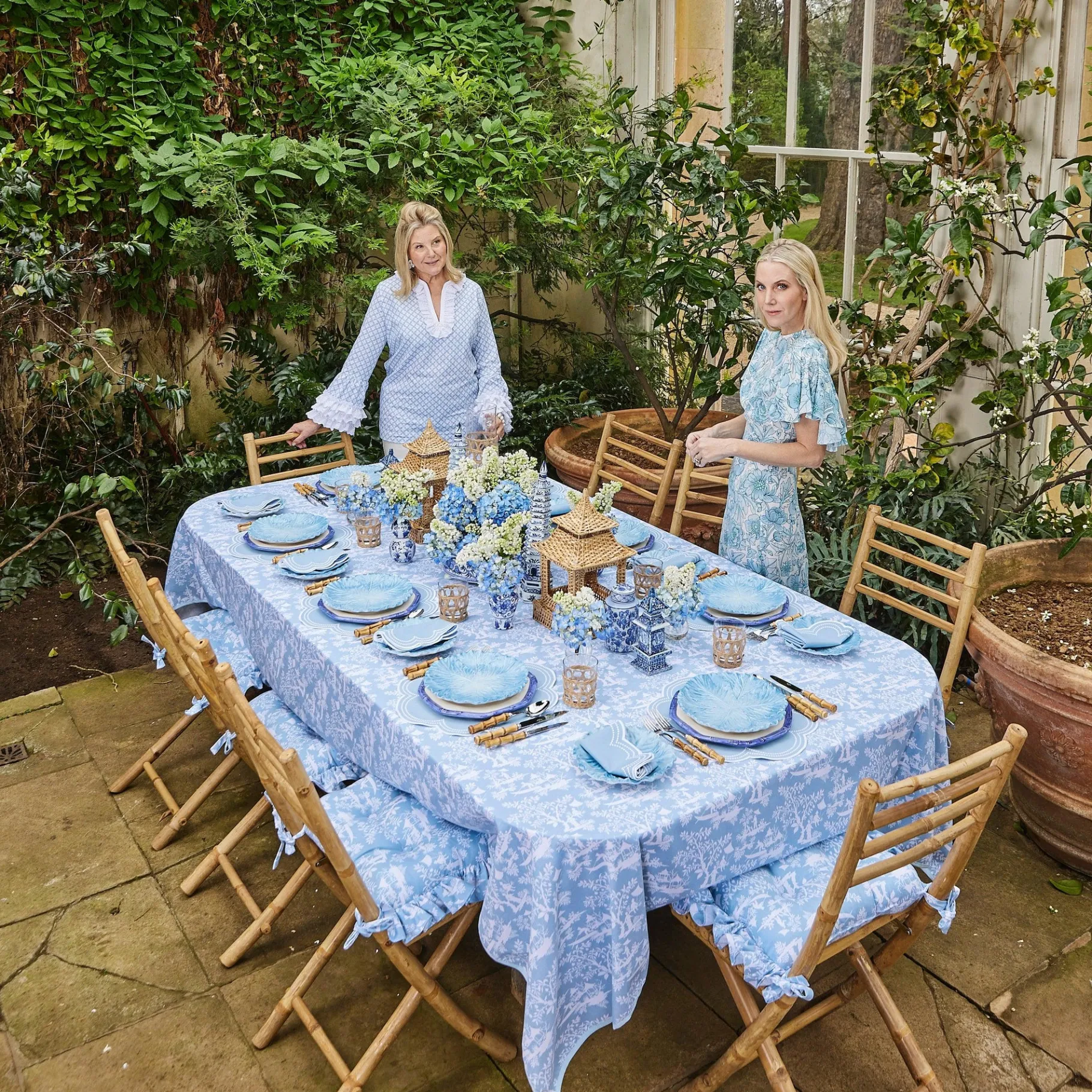 Mrs. Alice Rattan Tableware|Natural Rattan Pagoda Lantern