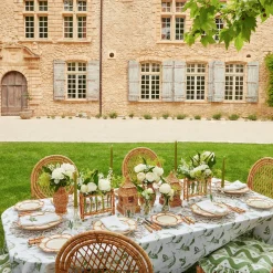 Mrs. Alice Rattan Tableware|Natural Rattan Vase (Set Of 3)