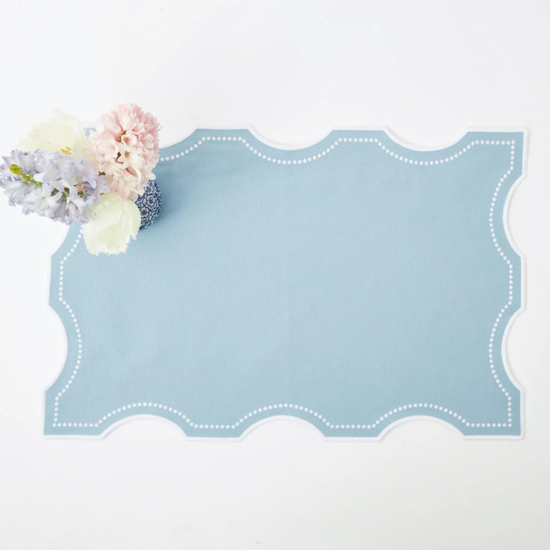 Mrs. Alice Trays & Liners|Octavia Blue Tray Liner