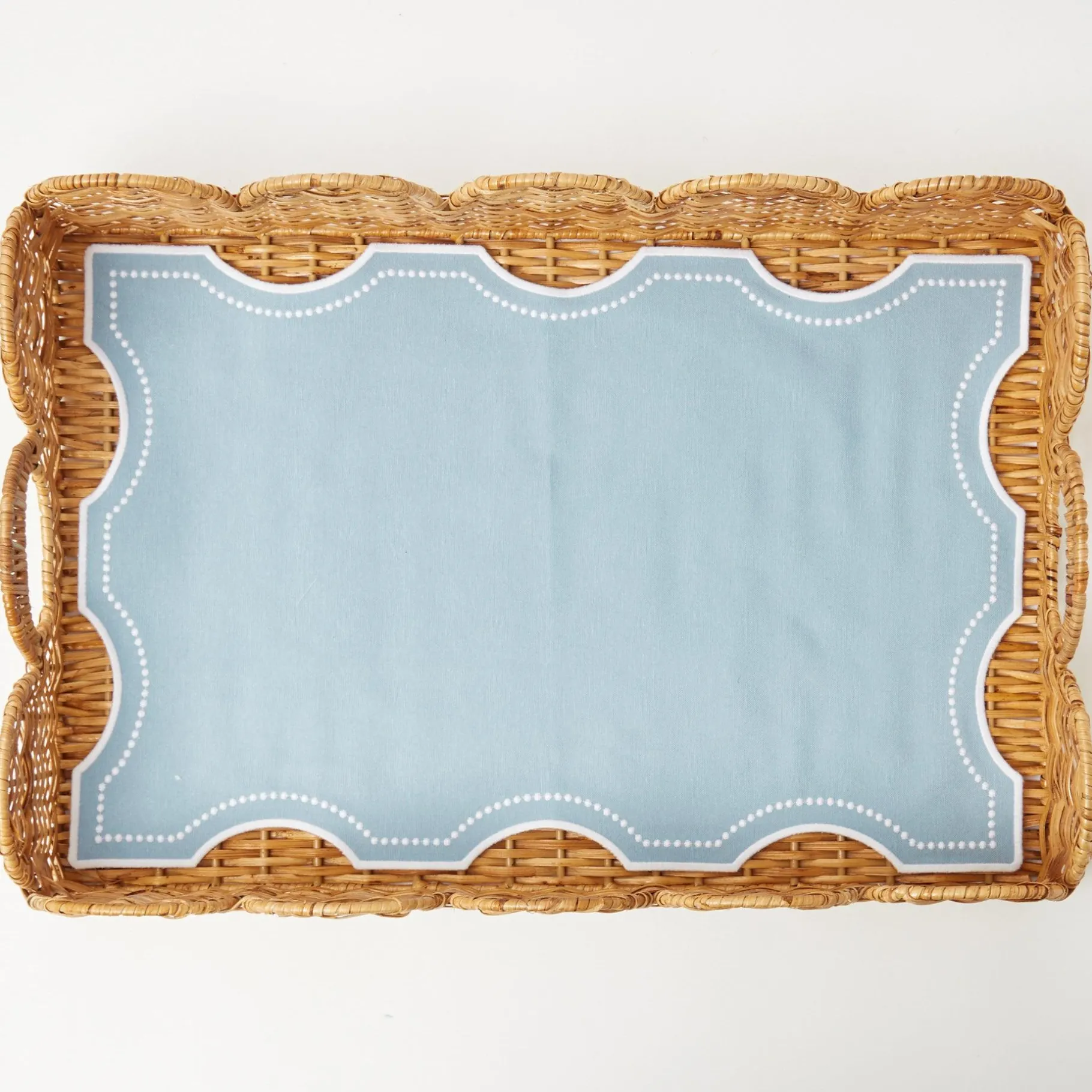Mrs. Alice Trays & Liners|Octavia Blue Tray Liner