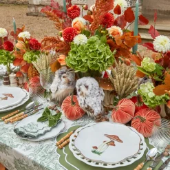 Mrs. Alice Glasses|Olive Rim Swirl Water Glass (Set Of 4)