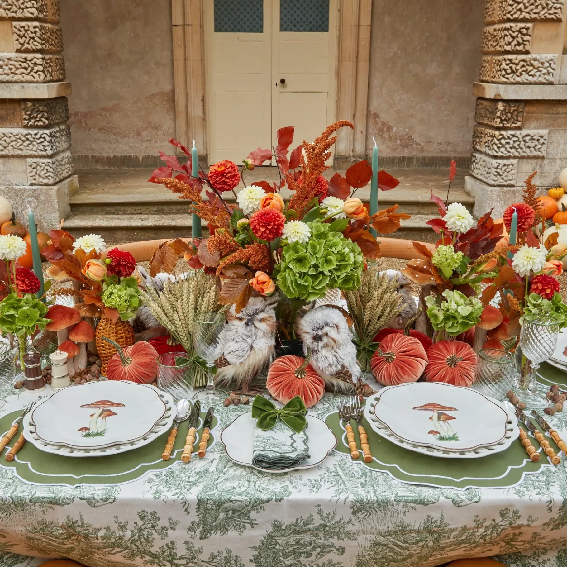 Mrs. Alice Glasses|Olive Rim Swirl Water Glass (Set Of 4)