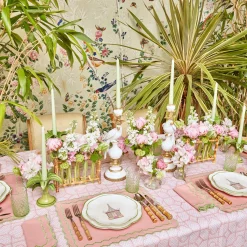 Mrs. Alice Candle Holders|Palm Leaf Candle Holder (Small)