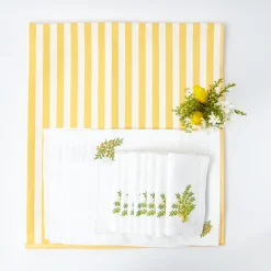 Mrs. Alice Table Linen Sets|Passalacqua & Mimosa Linen Set