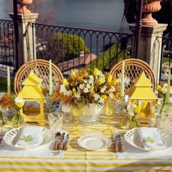 Mrs. Alice Table Linen Sets|Passalacqua & Mimosa Linen Set