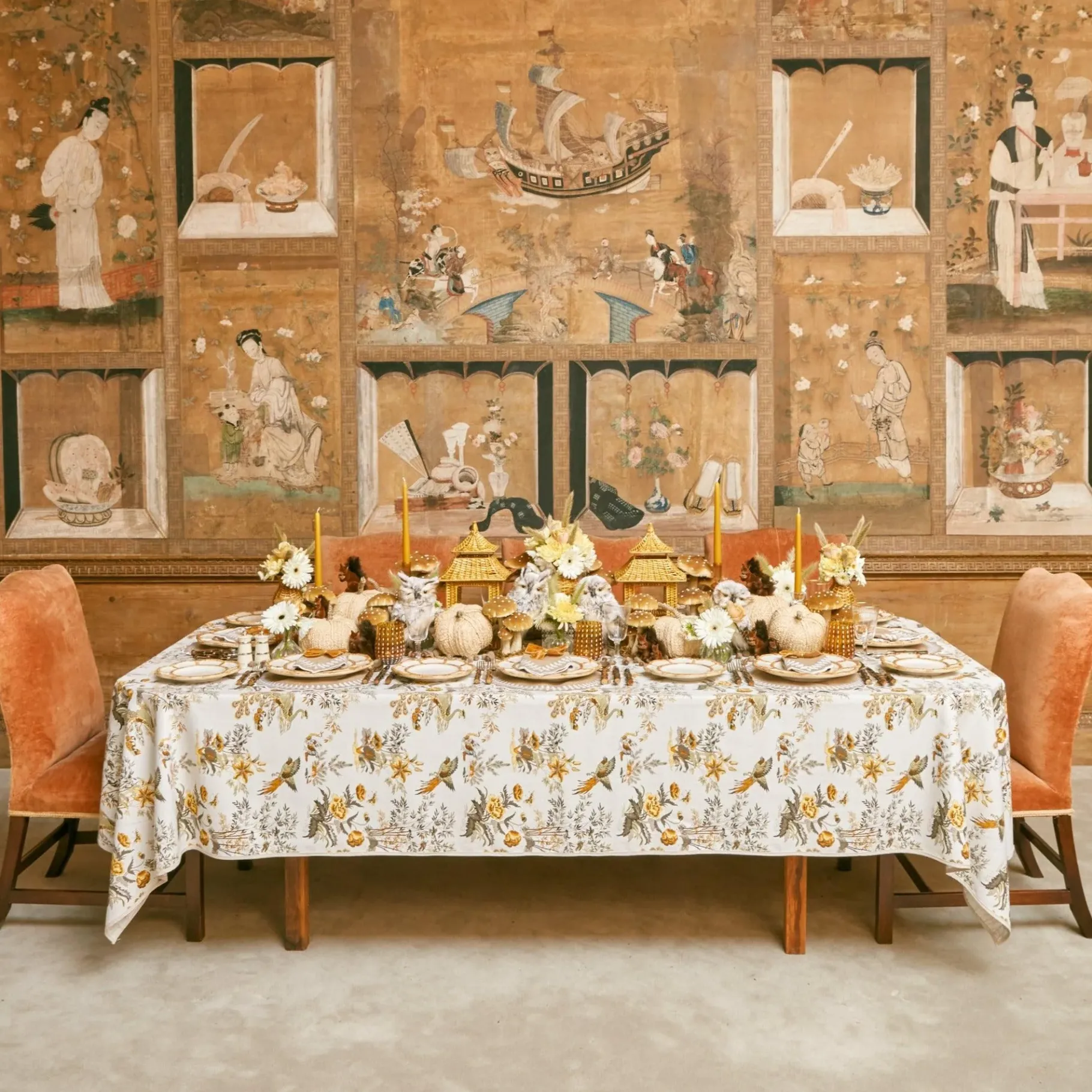 Mrs. Alice Bamboo Crockery|Petal Bamboo Starter Plate (Set Of 4)