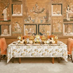 Mrs. Alice Starter Plates|Petal Bamboo Starter Plate (Set Of 4)