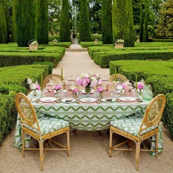 Mrs. Alice Starter Plates|Pink & Green Pagoda Starter Plate