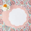 Mrs. Alice Placemats|Pink Applique Placemats (Set Of 4)