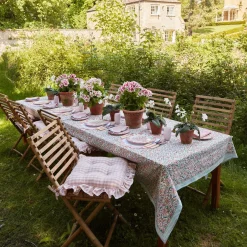 Mrs. Alice Placemats|Pink Applique Placemats (Set Of 4)