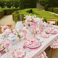 Mrs. Alice Table Linen Sets|Pink Bamboo & Amelie Linen Set